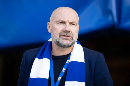 IFK Göteborgs klubbdirektör Håkan Mild innan