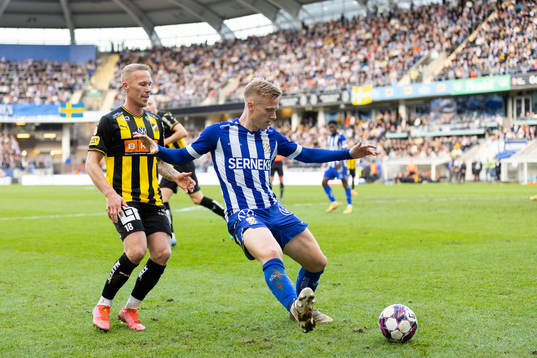 Häckens Mikkel Rygaard Jensen och IFK Göteborgs Oscar