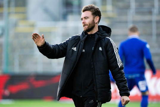 GIF Sundsvalls fystränare Jamie Steel