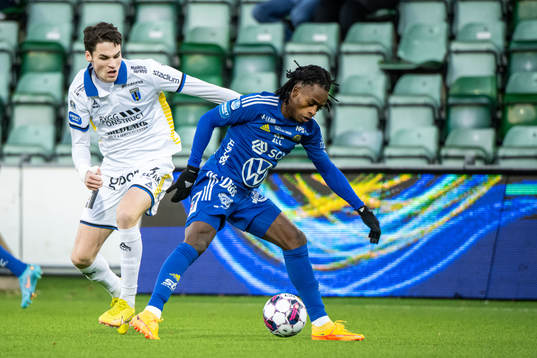 GIF Sundsvalls Ronaldo Damus och Sirius Jamie Roche