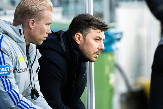 GIF Sundsvalls tränare Henrik Åhnstrand