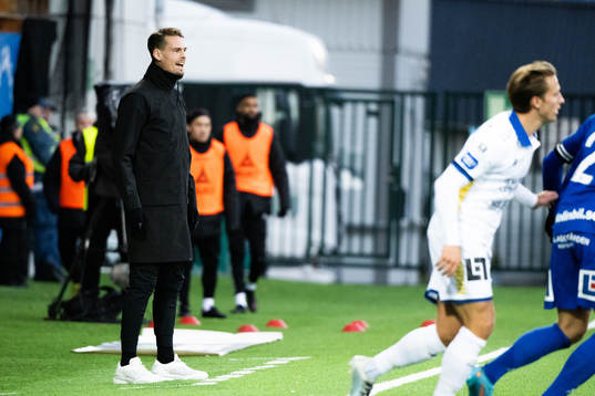 Sirius tränare Daniel Bäckström