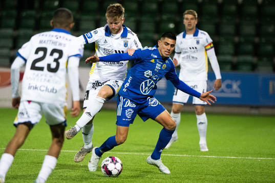 Sirius Dennis Widgren och GIF Sundsvalls Joe Corona