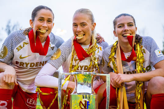 Ingrid Ryland, Guro Bergsvand and Cecilie Redisch Kvamme of