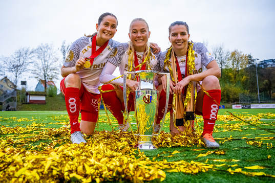 Ingrid Ryland, Guro Bergsvand and Cecilie Redisch Kvamme of