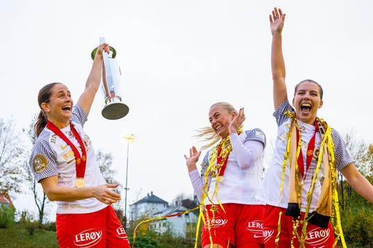 Ingrid Ryland, Guro Bergsvand and Cecilie Redisch Kvamme of