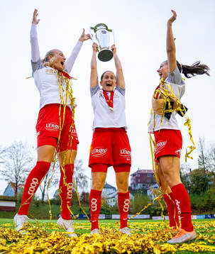 Ingrid Ryland, Guro Bergsvand and Cecilie Redisch Kvamme of