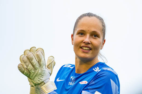 Goalkeeper Aurora Mikalsen of Brann