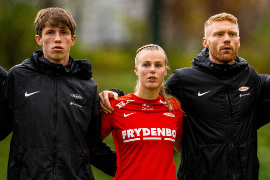 Niklas Jensen Wassberg, Nora Eide Lie and Sivert Heltne
