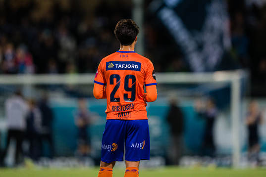 Bjørn Martin Kristensen of Aalesund looks dejected