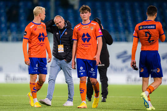 Bjørn Erik Melland, sports director of Aalesund, looks
