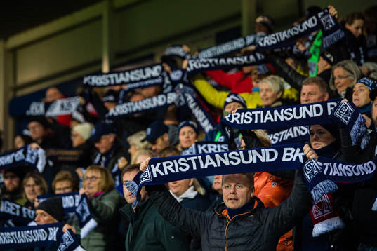 Spectators in the stands