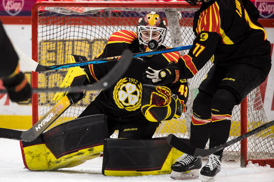 Brynäs målvakt Klara Peslarova