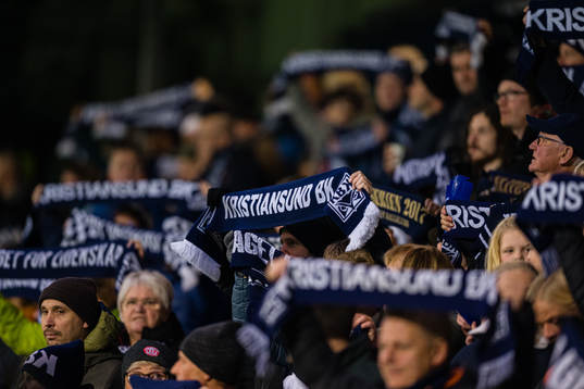 Spectators in the stands
