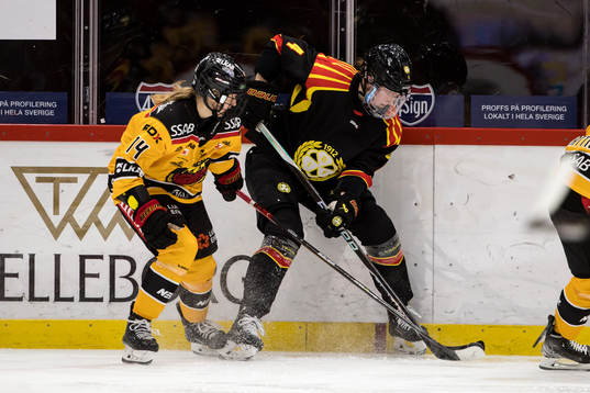 Luleås Wilma Sjölund och Brynäs Rosa Lindstedt