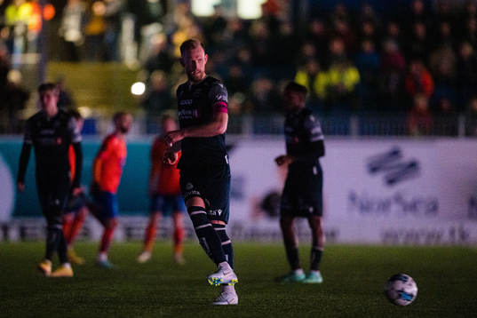 Dan Peter Stensøe Ulvestad of Kristiansund in the dark