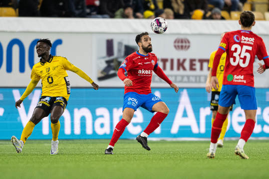 Elfsborgs Emmanuel Boateng och Helsingborgs Abdul Rahman