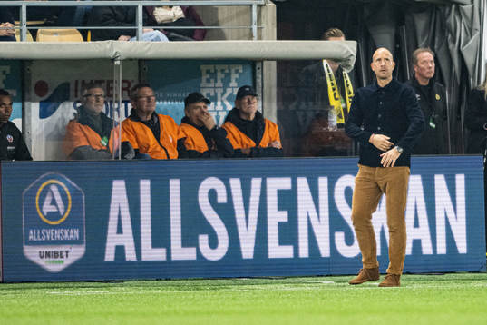 Helsingborgs tränare Mattias Lindström