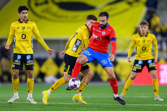 Helsingborgs Abdul Rahman Khalili och Elfsborgs Besfort