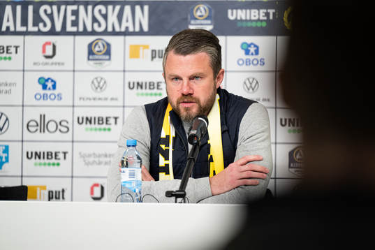 Elfsborgs manager Jimmy Thelin
