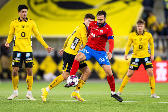 under fotbollsmatchen i Allsvenskan mellan Elfsborg och