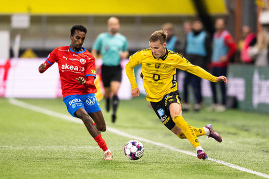 Helsingborgs Taha Ali och Elfsborgs Jacob Ondrejka
