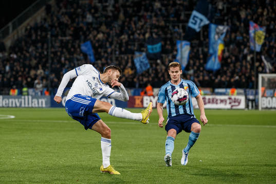 IFK Norrköpings Arnor Traustason och Djurgårdens Hampus