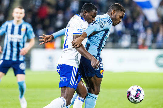 IFK Norrköpings Godswill Ekpolo Egbulu och Djurgårdens