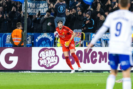 Djurgårdens målvakt Jacob Widell Zetterström