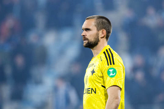 IFK Norrköpings målvakt Oscar Jansson