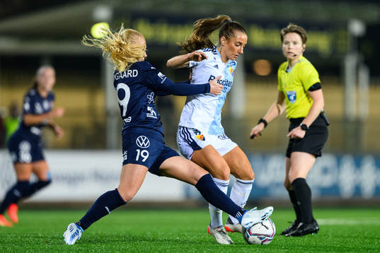 FC Rosengårds Sofie Bruun Bredgaard och Djurgårdens Tilde