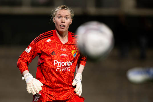 Djurgårdens målvakt Hedvig Lindahl