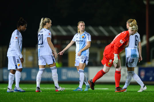 Djurgårdens Sara Olai deppar