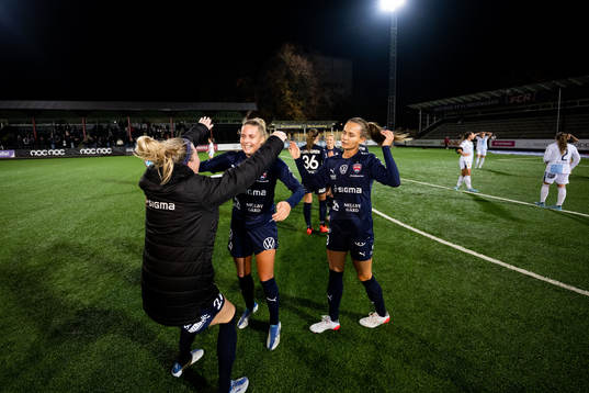 FC Rosengårds Olivia Schough, Olivia Holdt och Frederikke