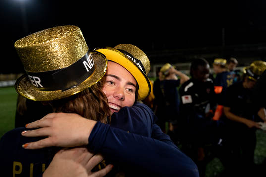 FC Rosengårds Matilda Eriksson Kristell jublar