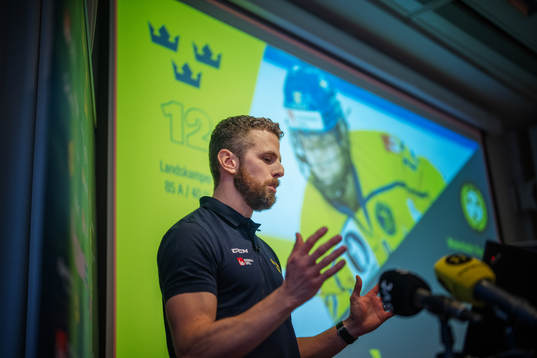 Sveriges förbundskapten Ulf Lundberg
