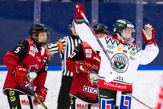 Bläddra bland fler bilder av Ishockey, DamEttan Södra, Malmö Redhawks - Frölunda