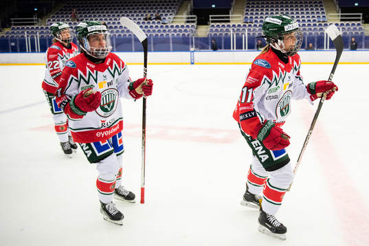 Frölundas Andrea Dalen, Sarah-Eve Coutu-Godbout och Ella