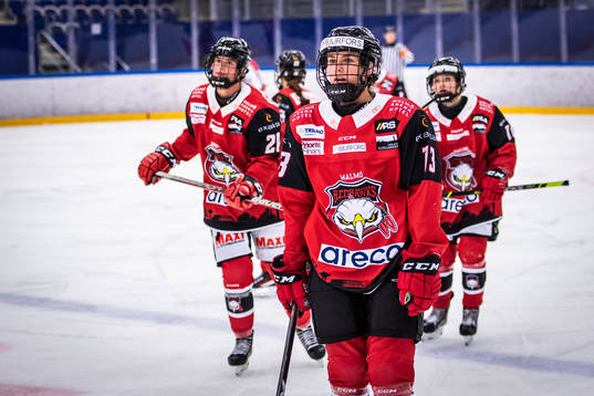 Malmö Redhawks Mia Bau Hansen deppar