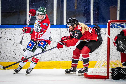 Frölundas Sarah-Eve Coutu-Godbout och Malmö Redhawks
