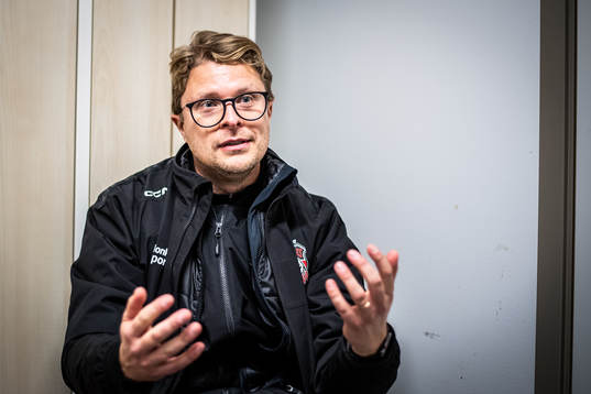 Sportchef Björn Liljander