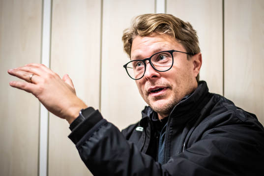 Sportchef Björn Liljander