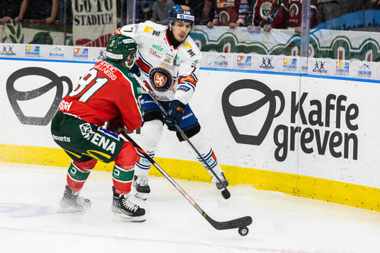 Växjös Hardy Häman Aktell och Frölundas Ryan Lasch