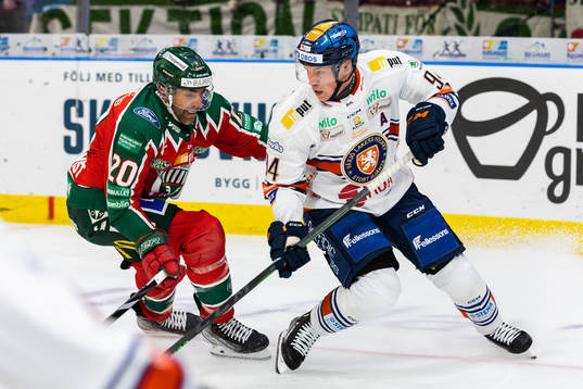 Frölundas Joel Lundqvist och Växjös Joel Persson