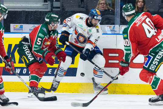Frölundas Filip Johansson och Växjös Tobias Rieder