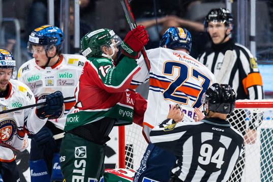Frölundas Max Friberg och Växjös Martin Lundberg