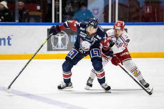 Linköpings Jonas Junland och Timrås Erik Andersson