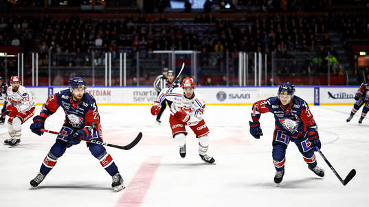 Linköpings Stefan Matteau och Jesper Pettersson
