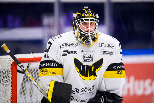 Västerås målvakt Johan Gustafsson
