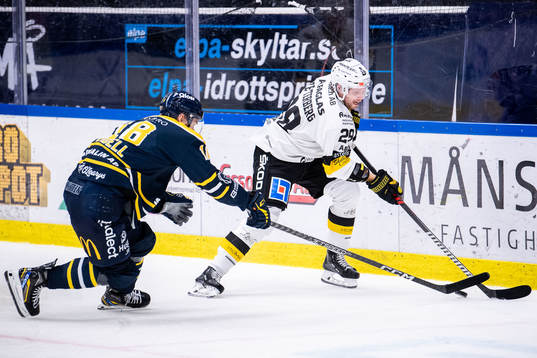 Södertäljes Linus Videll och Västerås Lukas Zetterberg